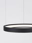 Preview: Nova Luce PERRINE LED Pendelleuchte Schwarz 22W Warmweiss 150x40cm dimmbar 9345612