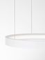 Preview: Nova Luce PERRINE LED Pendelleuchte Weiß 22W Warmweiss 150x40cm dimmbar 9345613