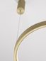 Preview: Nova Luce PERRINE LED Pendelleuchte Gold 22W Warmweiss 150x40cm dimmbar 9345615