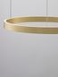 Preview: Nova Luce ELOWEN LED Pendelleuchte Gold 60W Warmweiss 150x60cm dimmbar 9345661