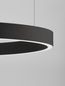 Preview: Nova Luce ELOWEN LED Pendelleuchte Schwarz 77W Warmweiss 150x80cm dimmbar 9345664