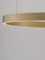 Preview: Nova Luce ELOWEN LED Pendelleuchte Gold 77W Warmweiss 150x80cm dimmbar 9345665