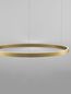 Preview: Nova Luce ELOWEN LED Pendelleuchte Gold 106W Warmweiss 200x98cm dimmbar 9345669