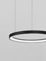 Preview: Nova Luce PERTINO LED Pendelleuchte Schwarz 48W Warmweiss 150x58cm dimmbar 9345689