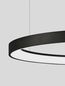 Preview: Nova Luce PERTINO LED Pendelleuchte Schwarz 48W Warmweiss 150x58cm dimmbar 9345689