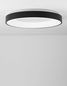 Preview: Nova Luce RANDO THIN LED Deckenleuchte Schwarz 50W Neutralweiss 9x60cm dimmbar 9353851