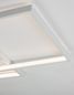 Preview: Nova Luce PORTO LED Deckenleuchte Weiß 30W Warmweiss 45x45x4cm dimmbar 9364034