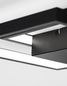 Preview: Nova Luce PORTO LED Deckenleuchte Schwarz 30W Warmweiss 42,5x42,5x6cm dimmbar 9364035