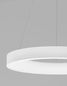 Preview: Nova Luce RANDO SMART LED Pendelleuchte Weiß 50W Steuerbare Lichtfarbe 120x60cm dimmbar 9453043