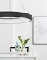 Preview: Nova Luce RANDO THIN LED Pendelleuchte Schwarz 50W Neutralweiss 120x60cm dimmbar 9453451