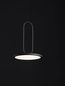 Preview: Nova Luce GEA LED Pendelleuchte Schwarz 12W Warmweiss 180x17,5cm 9501208