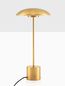 Preview: Nova Luce LASH LED Tischleuchte Gold 5W Warmweiss 25x10x50cm 9501227