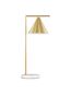 Preview: Nova Luce SWAY Tischleuchte E27 Gold 19x26x60cm 9501235