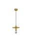 Preview: Nova Luce ROYAL Pendelleuchte E27 Gold 180x20cm dimmbar 9501240