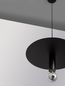 Preview: Nova Luce ROYAL Pendelleuchte E27 Schwarz 180x35cm dimmbar 9501243