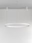 Preview: Nova Luce MOTIF LED Pendelleuchte Weiß 72W Warmweiss 250x120cm dimmbar 9530200