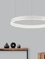 Preview: Nova Luce MOTIF LED Pendelleuchte Weiss 50W Steuerbare Lichtfarbe 200x80cm dimmbar 9530210