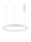 Preview: Nova Luce MOTIF LED Pendelleuchte Weiss 50W Steuerbare Lichtfarbe 200x80cm dimmbar 9530210