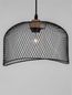 Preview: Nova Luce LYRON Pendelleuchte E27 Schwarz 120x30cm dimmbar 9555803