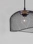 Preview: Nova Luce LYRON Pendelleuchte E27 Schwarz 120x30cm dimmbar 9555803