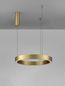 Preview: Nova Luce STING LED Pendelleuchte Bronze 40W Warmweiss 200x60cm dimmbar 9558602