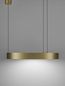 Preview: Nova Luce STING LED Pendelleuchte Bronze 40W Warmweiss 200x60cm dimmbar 9558602