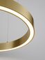 Preview: Nova Luce STING LED Pendelleuchte Bronze 40W Warmweiss 200x60cm dimmbar 9558602