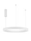 Preview: Nova Luce STING LED Pendelleuchte Weiss 50W Warmweiss 200x80cm dimmbar 9558603