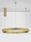 Preview: Nova Luce STING LED Pendelleuchte Bronze 50W Warmweiss 200x80cm dimmbar 9558605