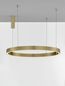 Preview: Nova Luce STING LED Pendelleuchte Bronze 60W Warmweiss 200x100cm dimmbar 9558608