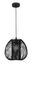 Preview: Nova Luce DESIRE Pendelleuchte E27 Schwarz 250x28cm dimmbar 9586151