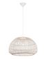 Preview: Nova Luce MELODY Pendelleuchte E27 Elfenbein 250x50,5cm dimmbar 9586431