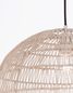 Preview: Nova Luce MELODY Pendelleuchte E27 Beige 250x40cm dimmbar 9586446