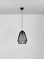 Preview: Nova Luce BREDO Pendelleuchte E27 Schwarz 185x27,5cm dimmbar 9586510