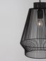 Preview: Nova Luce BREDO Pendelleuchte E27 Schwarz 185x27,5cm dimmbar 9586510