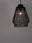 Preview: Nova Luce BREDO Pendelleuchte E27 Schwarz 185x27,5cm dimmbar 9586510