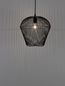 Preview: Nova Luce BREDO Pendelleuchte E27 Schwarz 185x31,5cm dimmbar 9586512