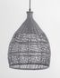 Preview: Nova Luce DESTIN Pendelleuchte E27 Grau 250x42cm dimmbar 9586702