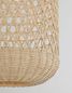 Preview: Nova Luce AURORA Pendelleuchte E27 Beige 250x24,5cm dimmbar 9587161