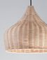 Preview: Nova Luce MIA Pendelleuchte E27 Beige 250x38,5cm dimmbar 9594341