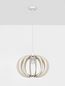 Preview: Nova Luce OTTOLINE Pendelleuchte E27 Naturholz 126x40cm dimmbar 9620123