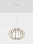 Preview: Nova Luce OTTOLINE Pendelleuchte E27 Naturholz 126x40cm dimmbar 9620123