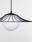 Preview: Nova Luce FLY Pendelleuchte E27 Schwarz 115x36cm dimmbar 9620126