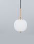 Preview: Nova Luce LATO Pendelleuchte E14 Gold-Weiss 120x18,5cm dimmbar 9624064