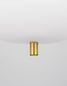 Preview: Nova Luce LATO Pendelleuchte E14 Gold-Weiss 120x16,5cm dimmbar 9624065