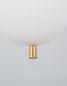 Preview: Nova Luce LATO Pendelleuchte E14 Gold-Weiss 120x15,8cm dimmbar 9624066