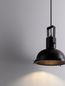 Preview: Nova Luce RUVI Pendelleuchte E27 Schwarz 120x22cm dimmbar 9624100