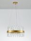 Preview: Nova Luce CROWN Pendelleuchte G9 7-fach Satin 120x55cm dimmbar 9695218