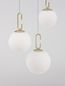 Preview: Nova Luce HOOK LED Pendelleuchte Gold 25,8W Warmweiss 180x39cm 9695223