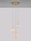 Preview: Nova Luce HOOK LED Pendelleuchte Gold 25,8W Warmweiss 180x39cm 9695223